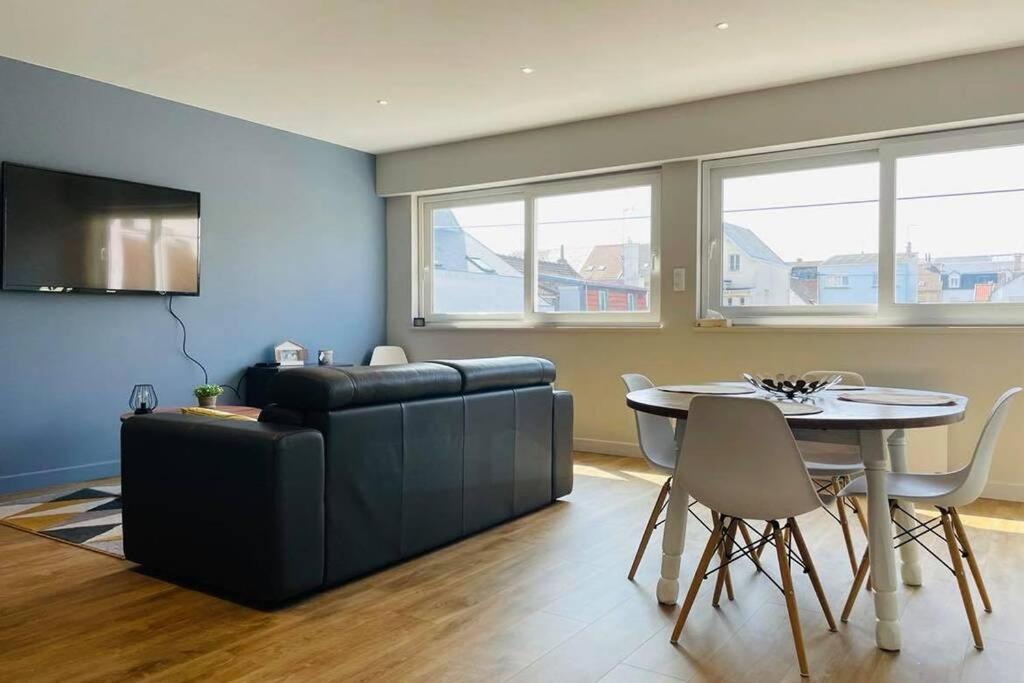 Appartement lumineux à 300m de la mer Berck Esterno foto